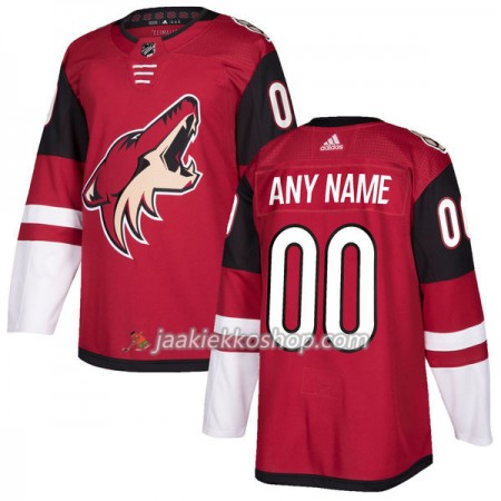 Miehille NHL Arizona Coyotes Pelipaita Custom Adidas 2017-2018 Maroon Authentic